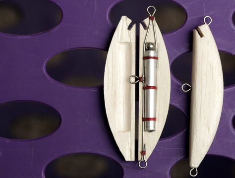 Homemade Fishing Lure Blog: How to make a balsa fishing lure; looking ahead Homemade Fishing Lures, Diy Fishing Lures, Diy Fishing, Bass Fishing Lures, Archery Equipment, Lure Making, Bowfishing, Fishing Diy, Fishing Bait