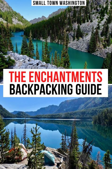 Best Backpacking Trips In The Us, The Enchantments Washington, Enchantments Washington, Hiking Motivation, Small Town Washington, Hiking Washington, Washington Adventures, Seattle Life, Colchuck Lake