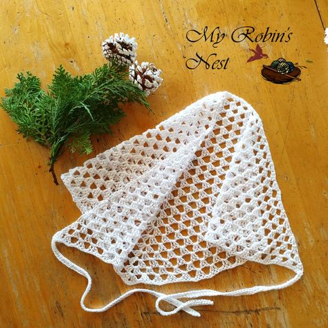 White Crochet Bandana, Veil Pattern, Head Kerchief, Chapel Veils, Crochet Shawl Diagram, Crochet Stitches Chart, Headband Crochet, Crochet Bandana, Chapel Veil