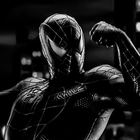 Spiderman 3 Black Suit, Pfps Cartoon, Spiderman Icons, Symbiote Spider Man, Spider Suit, Black Spider Man, Fast And Furious Cast, Amino Icons, Real Spiders