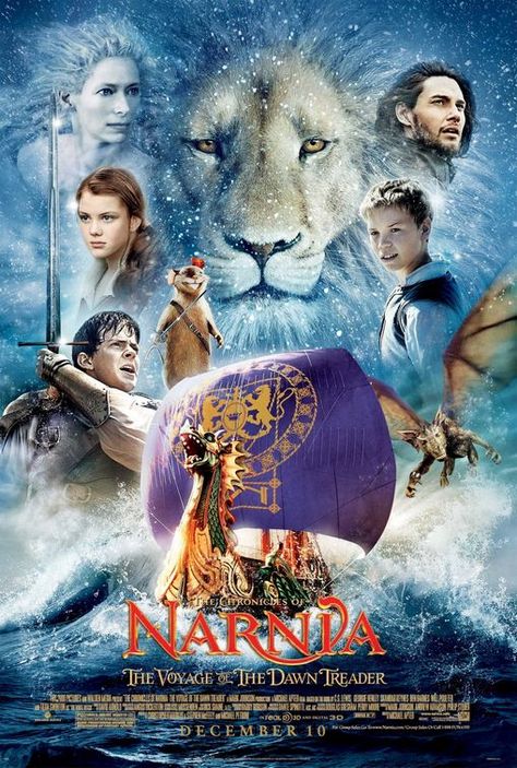 The Chronicles of Narnia: The Voyage of The Dawn Treader Voyage Of The Dawn Treader, The Dawn Treader, Skandar Keynes, Narnia Movies, Dawn Treader, Lucy Pevensie, Narnia 3, Will Poulter, Georgie Henley