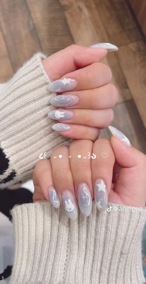 Miffy Nails, Gorgeous Hair Color, Casual Nails, Pretty Gel Nails, Jelly Nails, Birthday Nails, Dream Nails, Cute Nail Designs, Nail Spa