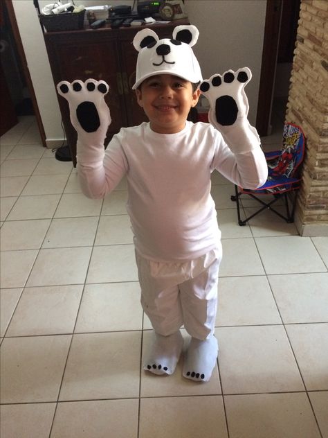 Polar Bear Costume, Shine Costume, Polar Bear Drawing, Diy Costumes Kids, Bear Drawing, Bear Costume, Online Kids Clothes, School Play, Arctic Animals