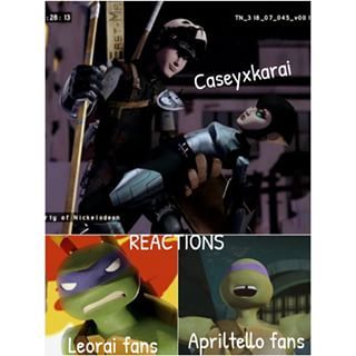 casey an karai kissed once. they arent gonna make it Leo And Karai, Donnie X Casey Tmnt, Teenage Mutant Ninja Turtles 2012, Tmnt Girls, Tmnt Leo, Tmnt Movie, Leonardo Tmnt, Putao, Cartoon As Anime