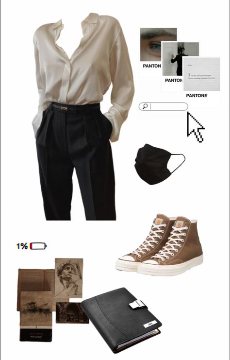 #style #clothing #clothes #outfit #outfits #fits #stupid #slay #gay Dazai Osamu Outfit, Dazai Outfit, Outfit Inspired, Clothes Outfit, Dazai Osamu, Clothing Styles, Fashion Outfits, Outfit Accessories, Quick Saves