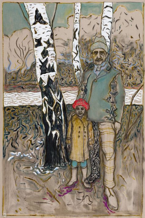 Billy Childish, Inspiring Paintings, Figurative Drawing, Trees Photo, Abstract Figures, British Artists, Fall Art, Figurative Artists, Figurative Painting