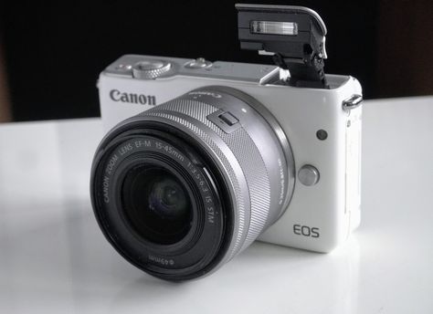 Spotless white Canon EOS M10. With EF-M 15-45. www.catawiki.com/en/l/76764841 #DSLR #camera #photography #digital #collectingcameras #2000s #canon #eosM10 #whitecamera #eosMsystem #vlogging #vlogcamera #create #filmcamera #catawiki #catawikicameras #digitalcamera #digitalphotography White Canon Camera, Canon Eos M10, White Camera, Vlogging Camera, Canon Camera, Dslr Camera, Dream Bedroom, Film Camera, Canon Eos