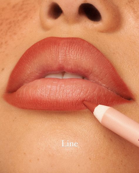 Filing this under: Fall lip combos we’re loving 📁 Try this Persona pairing... 🍁 Lip Liner in Pumpkin: warm, rich terracotta 👄 Daymask in June: warm, peachy pink #PersonaCosmetics #LipLiner #LipCombo Fall Lips, Lip Combos, Peachy Pink, Lip Liner, Persona, Lips, Makeup, Pink, Quick Saves