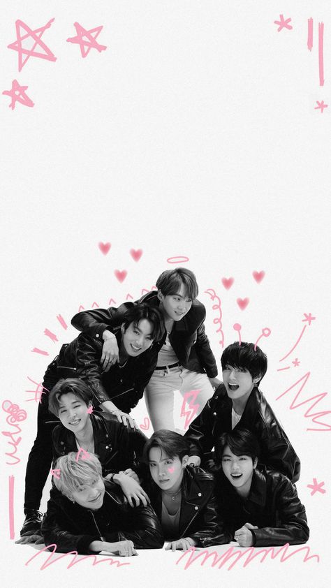 Bts Pink Wallpaper, Ot7 Bts Wallpaper, Bts Ot7 Wallpaper, Bts Wallpaper Iphone, Bt21 Wallpaper, Bangtan Wallpaper, Iphone Wallpaper Bts, Jimin Rm, 17 Kpop