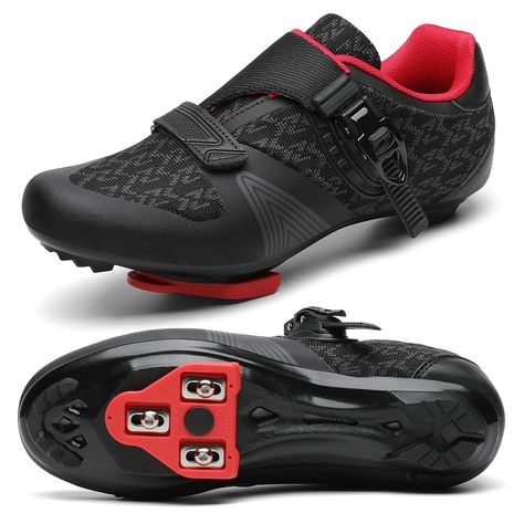 PRICES MAY VARY. 【Free Delta Cleats Included】This package includes a pair of high-quality cycling shoes compatible with peloton bike shoes and a set of Delta cleats which means you don't need to pay extra for a pair of delta cleats. 【High Compatiblity】With a 3-hole and 2-hole bolt sole, these bike shoes cleat area is compatible with delta & SPD cleats, perfect for indoor cycling, spin class, gym workout, road riding, touring, etc 【Breathable and Comfortable】Our cycling shoes for men women featur Indoor Cycling Shoes, Road Bike Shoes, Spin Shoes, Road Biking, Cycling Shoes Women, Peloton Bike, Spin Bikes, Spin Class, Indoor Cycling