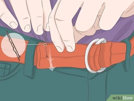 How to Tie a Double Ring Belt: 9 Steps (with Pictures) - wikiHow Double Ring Belt, Double Buckle Belt, D Ring Belt, Ring Belt, Belt Tying, Metal Belt, Double Ring, Belt Buckle, Metal Rings