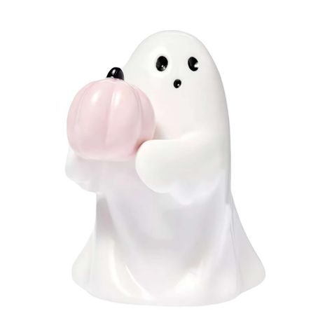 PRICES MAY VARY. 👻【Cute Design】This Halloween resin ghost holding pumpkin garden sculpture uses a cute ghost image, holding a pumpkin, to show the festive atmosphere. 👻【Exquisite details】The sculpture is exquisitely crafted, and the details are exquisitely handled, such as the facial expression of the ghost, the texture of the pumpkin, etc., making the overall work more realistic. 👻【Quality material】Made of quality resin material,not easy to break,suitable for long-term placement indoors or o Ghost Holding Pumpkin, Pumpkin Garden, Ghost Images, Coffee Table Centerpieces, Creative Pumpkins, Pink Pumpkin, Ghost Decoration, Doll Home, Cute Bat