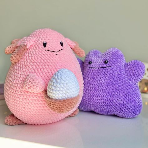 🚨NEW PATTERN ALERT!🚨 Swipe for Ditto’s F R E E pattern and don’t forget to hit save for later!💜 . Make sure to tag me in your pics if you… | Instagram Ditto Crochet Pattern, Pokemon Ditto, Save For Later, Amigurumi Pattern, Decor Crafts, Make Sure, Crochet Pattern, Free Pattern, Pokemon