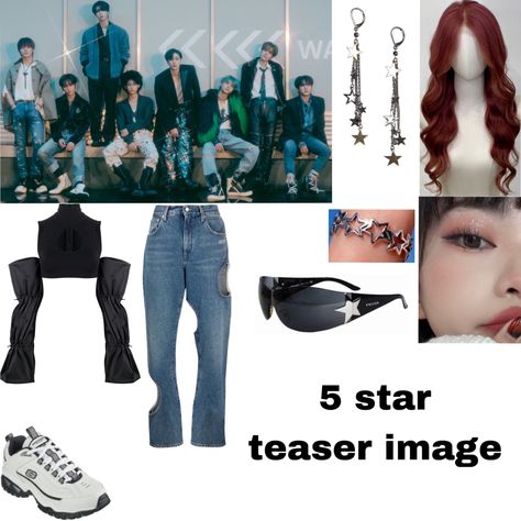 april 2023 5 Star Outfit Skz, S Class Inspired Outfits Skz, Skz 9th Member, Stray Kids Gods Menu Outfit, Skz 9th Member Outfit, Stray Kids Concert Outfit Ideas Ate, Stray Kids 9th Member Outfits, Stray Kids 9th Member Outfits Girl, Korean Fashion Kpop Inspired Outfits