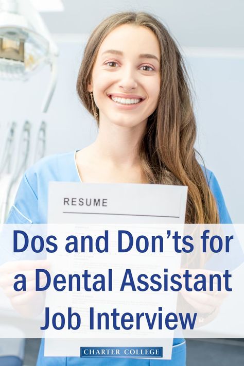 You found a great dental assistant job posting, applied, and you got a call back. Congratulations! Now there�’s only one major hurdle to overcome—the job interview. Make a great impression with the help of these tips. Dental Assistant Interview Questions, Dental Assistant Outfits, Fall Interview Outfit, Dental Receptionist, Interview Attire, Dos And Don'ts, Job Search Tips, Interview Tips, Dental Assistant