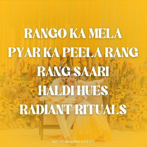 💛 Spice up your Haldi ceremony with a name that’s as unique as your love story! 🌼

We’ve got a list of fun and unique Haldi function names that will make your celebration stand out! 🥳

Swipe through and pick your favorite, then share it with your fam and friends to get the hype going. 💛 Whether you’re going for traditional vibes or something totally quirky, these names will bring your Haldi to life. ✨

.
.

[Haldi names, Haldi unique names, Haldi function names, Haldi ceremony] Haldi Unique Ideas, Haldi Function, Mehendi Decor Ideas, Sangeet Outfit, Aesthetic Captions, Unique Mehndi Designs, Haldi Ceremony, Wedding Function, Unique Names