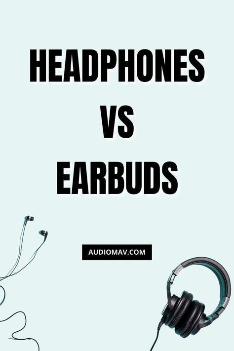 Headphones vs earbuds, which ones are better? The answer might surprise you, read this post to learn more #Headphones #Earbuds #HeadphonesVSEarbuds Hearing Damage, Headphones Earbuds, Hearing Health, Best Headphones, Padded Headband, Noise Cancelling Headphones, Bluetooth Headphones, Audiophile, Sound Quality