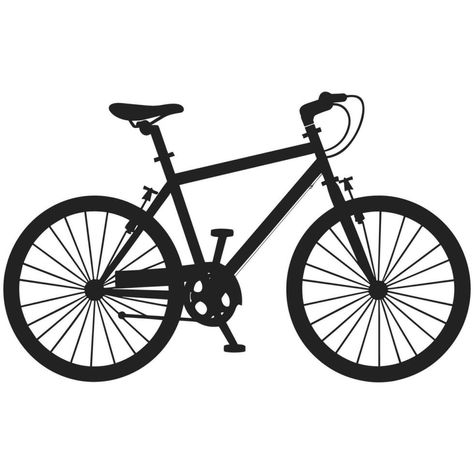 Bicycle black Silhouette Free vector Clipart, Cycle Vector Silhouette isolated on a white background Cycling Icon, Bicycle Silhouette, Bicycle Vector, Bicycle Black, Bike Silhouette, Vector Silhouette, Dp For Whatsapp, Black Silhouette, Silhouette Free