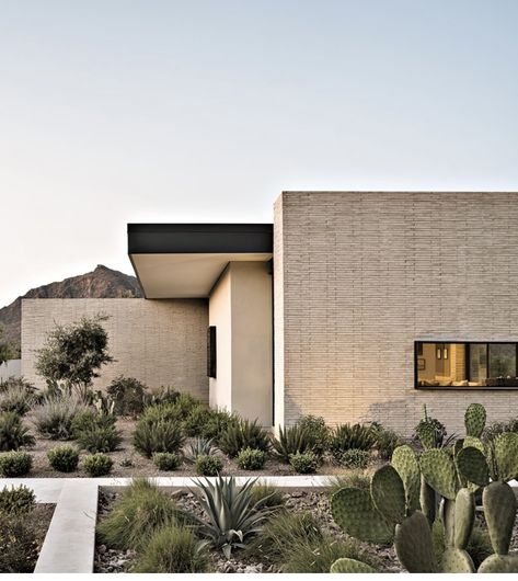 Modern Nest, Desert Living, Concrete Bricks, Arizona Desert, Desert Homes, Architectural Practice, Patio Interior, Paradise Valley, Luxe Interiors