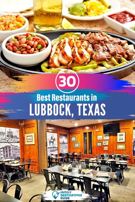 Want to see the best restaurants in Lubbock, TX? We’re FamilyDestinationsGuide, and we’re here to help: From incredible brunch spots and amazing places to eat dinner, to local foodie spots and hidden gems, discover the BEST Lubbock restaurants - so you get memories that last a lifetime! #lubbock #lubbockrestaurants #restaurantsinlubbock #bestrestaurantsinlubbock #placestoeatlubbock Mexican Bar, Texas Restaurant, Lubbock Texas, Lubbock Tx, Brunch Spots, Food Places, Top Restaurants, Italian Dishes, Mexican Restaurant