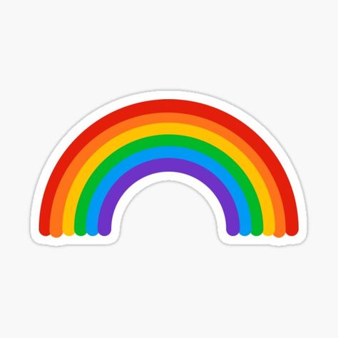 Cute Rainbow - HAPPY PRIDE • Millions of unique designs by independent artists. Find your thing. Pride Stickers Printable, Lesbian Stickers, Stickers Rainbow, Gay Sticker, Pride Stickers, Cute Rainbow, Stickers Printable, Happy Pride, Glossier Stickers