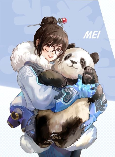 Mei Overwatch Fanart, Mei Overwatch, Overwatch Mei, Overwatch Fanart, Overwatch 2, Kawaii Girl, Game Show, Lunar New, Daily Photo