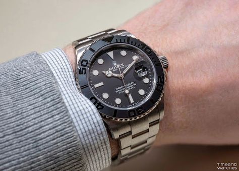 Rolex - Yacht-Master 42 Titanium 226627 | Time and Watches | The watch blog Rolex Yacht Master 42 Titanium, Rolex Yacht Master 42, Yacht Master, Rolex Yacht Master, New Rolex, Gold Models, The Watch, Oyster Perpetual, New Version