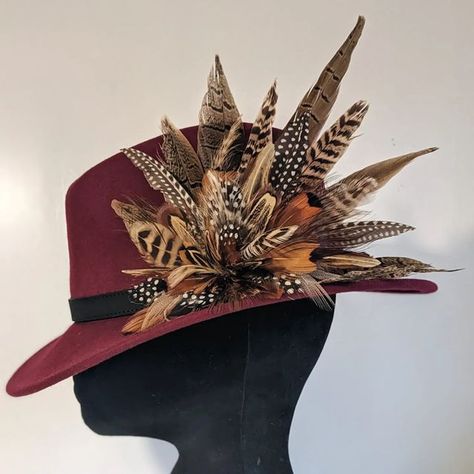 Pheasant Feathers, Women's Headwear, Pheasant, Hand Fan, Cowboy Hats, Feathers, Cowboy, Hats, Instagram