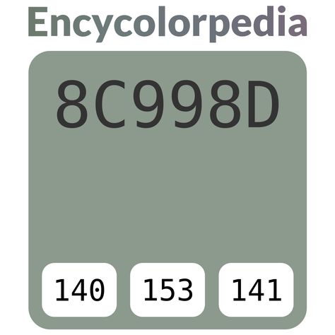 Valspar Paint Silver Eucalyptus X138R272C / #8c998d Hex Color Code Cloverdale Paint, Idea For Kitchen, Pittsburgh Paint, Color Wheel Art, Farrow & Ball, Porter Paint, Crown Paints, Paint House, Tile Carpet