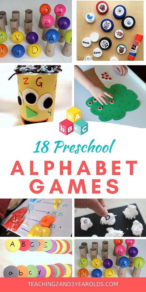 Alphabet Party, Letter Recognition Games, Letter Recognition Activities, Preschool Language, Preschool Alphabet, Letter Games, Literacy Games, Abc Activities, Alphabet Games