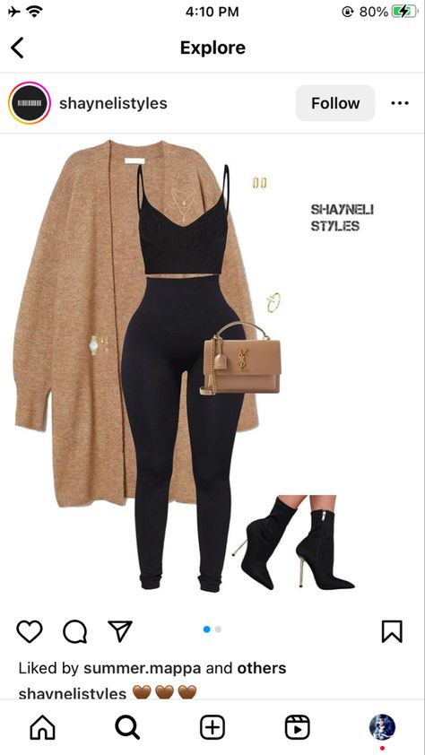 Casual Outfit Concert, Black Leggings Outfit Summer Baddie, Spring Brunch Outfit 2024, Look Legging, Winter Fashion Outfits Casual, January 21, Classy Casual Outfits, Cute Comfy Outfits, Baddie Outfits Casual