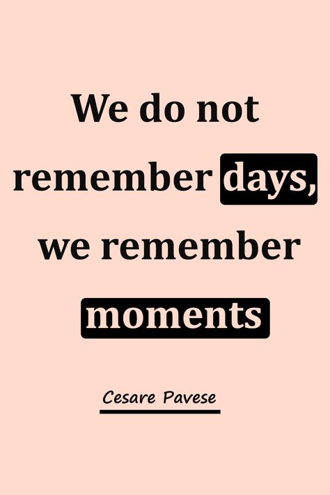 We do not remember days, we remember moments. "Cesare Pavese" #lifequotes #quotes #life #motivationalquotes #quoteoftheday Remember Day, Durga Images, Free Facebook, Easy Food, Cool Gadgets To Buy, Social Media Site, Quotes Life, Easy Food To Make, Daily Quotes