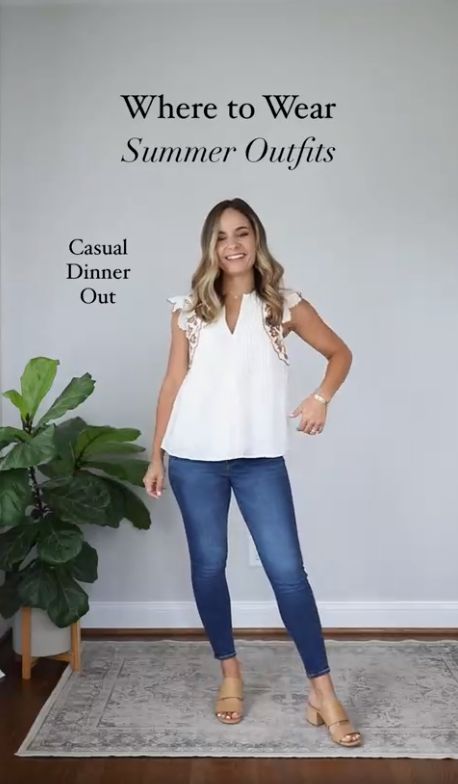 Outfit Casual Mujer – Summer Outfits Petite Style Summer Style Casual Summer Outfits - davidreed.co Summer Outfits Petite, Summer Outfit 2023, Summer Work Dresses, Stylish Outfits Casual, 2024 Aesthetic, Outfit 2023, Casual Summer Outfits For Women, Wedding Simple, Dresses Unique