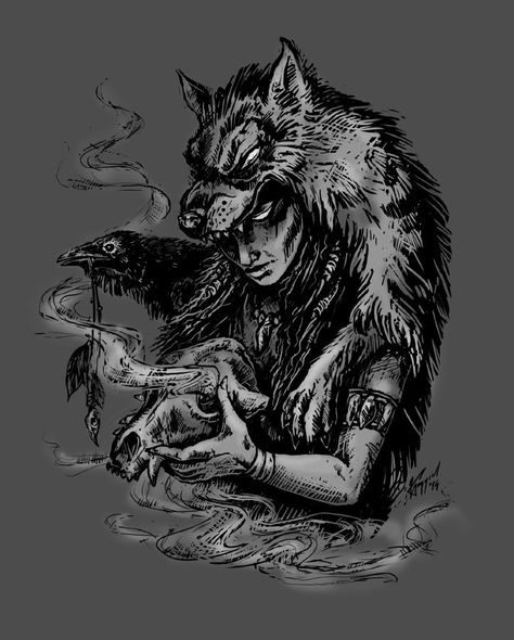 In the United States, they had the fourth-largest population among Native American tribes, surpassed only by Navajo, Cherokee and the Lakota. Description from pinterest.com. I searched for this on bing.com/images Native American Tattoos Cherokee, Tattoo Indien, Native American Wolf Tattoo, Native American Wolf Art, Wolf Goddess, Headdress Art, Wolf Art Fantasy, Native American Mythology, Shaman Woman