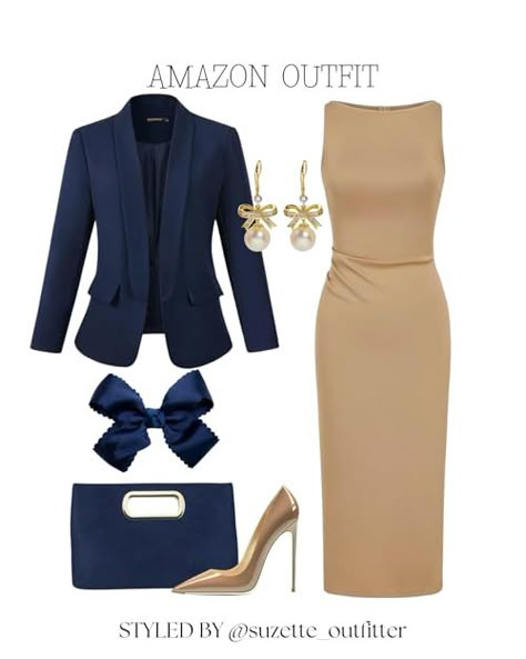 Suzette_outfitter's Amazon Page What To Put On Top Of Wardrobe, Fashion Work Outfits Women, Dressy Outfit Ideas For Women, Amazon Style For Women Fall, Party Dresses For Women Elegant, Amazon Business Outfits For Women, Professional Outfit Women, Amazon Womens Work Clothes, Work Banquet Outfit