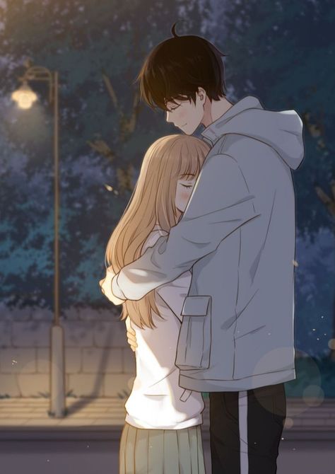 Anime Hug, Anime Friendship, Romantic Anime Couples, Cute Couple Drawings, Cute Couple Wallpaper, Cartoons Love, Cute Couple Cartoon, Animated Love Images, Cute Love Cartoons