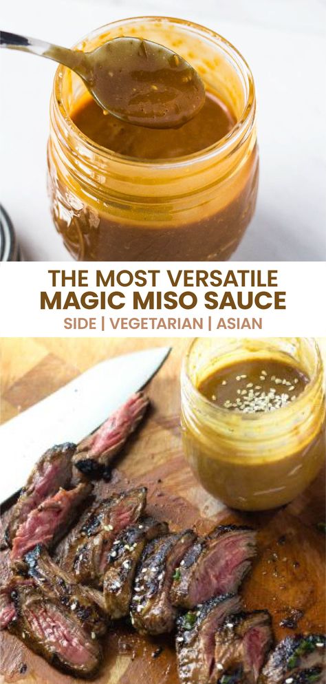 Miso Steak Sauce, Creamy Miso Sauce, Sauce For Steamed Vegetables, Vegan Sauces For Vegetables, Miso Sauce For Fish, Miso Dipping Sauce, Yuzu Miso Sauce, Miso Sauce For Vegetables, Miso Stir Fry Sauce