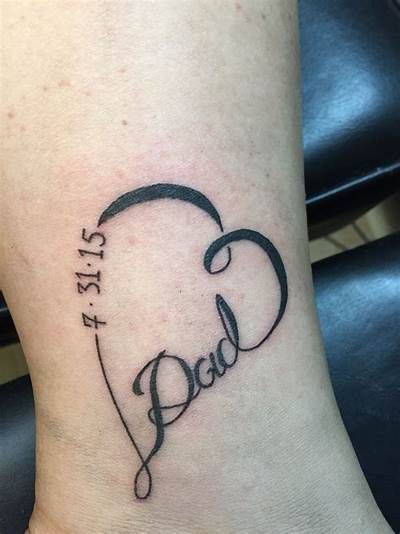 In Honor of my Dad | Memorial tattoos | Pinterest | Dads, Tattoo and ... Dad Daughter Tattoo, Rip Tattoos For Dad, Tattoos For Dad Memorial, Memorial Tattoo Quotes, Father Tattoos, Tribute Tattoos, Parent Tattoos, Remembrance Tattoos