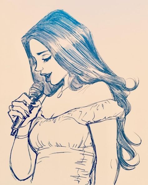 lana del rey | Tumblr Singing Drawing, Lana Del Rey Art, Drawing Course, Art Drawings Sketches Creative, Girl Sketch, Art Tutorials Drawing, Sketchbook Art Inspiration, Cool Art Drawings, Art Drawings Sketches