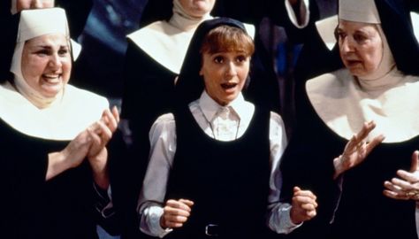 #SisterAct (1992) Sister Act Musical, Mary Wickes, Kathy Najimy, Sister Act, Musical Comedy, 2 Movie, Princess Mary, Theatre Kid, Musical Movies