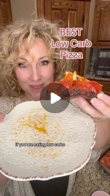 Kate Kelso Higdon on Instagram: "The BEST Low Carb Pizza - drop 🍕 below if you LOVE pizza! If you are eating low carb, save this recipe. It’s my absolute favorite pizza recipe. It’s so simple and tastes like ACTUAL pizza. The crust is 7 eggs, 7 cups of shredded mozzarella cheese and your favorite pizza seasoning or Italian seasoning. (I love FlavorGod Pizza seasoning) @flavorgod Mix together well. Spray a large baking pan and spread the mixture out evenly. Bake at 450 degrees for 15 minu Low Carb Pizza Sauce, Pizza Seasoning, Low Carb Pizza Recipes, Eating Low Carb, Keto Diet Food List, Low Carb Pizza, Low Carb Eating, Healthy Low Carb Recipes, Bariatric Recipes