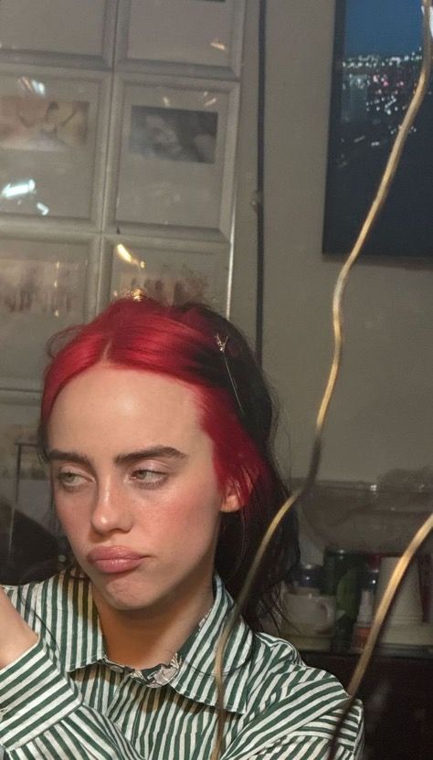 Red Roots, Papa Smurf, Beanie Black, Cuffed Beanie, Bossa Nova, Green Logo, The Villain, Green Hair, Billie Eilish