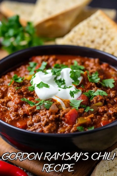 Get an easy win for your next family dinner by following this delicious chilli recipe from culinary icon Gordon Ramsay! Put a twist on a classic dish - try it today!