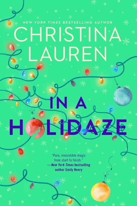 In A Holidaze by Christina Lauren | Book Review  In A Holidaze is bursting at the seams with Christmas spirit. It really put me in a festive, wonderful mood. In A Holidaze, Christina Lauren Books, Christmas Romance Books, Christmas Novel, Best Christmas Books, Romantic Reads, Christmas Romance, Christina Lauren, Romantic Novel