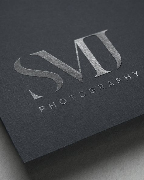 Wedding photographer logo design with 3 letter combined monogram. Design for SMJ Photography by Taney Creative. 3 Letter Monogram Logo, Three Letter Logo, Wedding Photographer Logo Design, Brow Room, Wedding Photography Logo Design, Three Letter Logos, Photographer Logo Design, Wedding Photographer Logo, Best Photography Logo