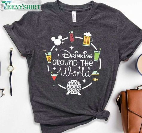 Drinking Around The World Sweatshirt, Epcot Disney Vacation Unisex Hoodie Short Sleeve, Disney Gifts For Women Check more at https://teenyshirt.com/product/drinking-around-the-world-sweatshirt-epcot-disney-vacation-unisex-hoodie-short-sleeve-disney-gifts-for-women/ Drinking Around The World Shirt, Hoodie Short Sleeve, Bts Shirt, Epcot Shirts, Drinking Around The World, Drinking Shirts, Disney Vacation, Loose Outfit, Friends Shirt