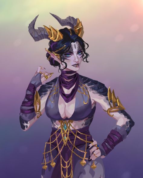 Dragon Sorcerer Female, Tiefling Draconic Sorcerer, Draconic Sorcerer Female, Draconic Sorcerer Dnd, Half Dragon Character Design, Draconic Bloodline Sorcerer, Dragon Woman Hybrid, Female Qunari, Half Dragon Female