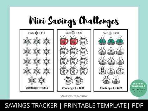 Defi Budget, Money Saving Tracker, 2024 Planning, Money Challenges, Mini Savings Challenge, Saving Coins, Money Tracker, Saving Money Chart, Saving Tracker