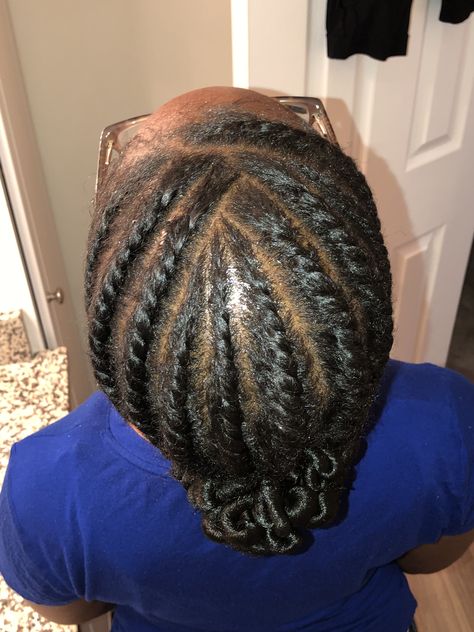 Flat twist with natural hair, weave bun Flat Twist Bun Natural Hair, Flat Twist Hairstyles For Black Women, Flat Twist Hairstyles Natural Hair, Natural Flat Twist Hairstyles, Flat Twists Natural Hair, Twist With Natural Hair, Flat Twists Hairstyles, Flat Twist Out Natural Hair, Flat Twist Bun