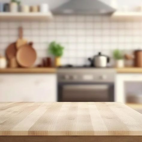 Premium Photo Background, Kitchen Background For Editing, Kitchen Table Aesthetic, Kitchen Backgrounds, Kitchen Table Background, Kitchen Table Design, Kitchen Backdrop, Empty Kitchen, Table In Kitchen